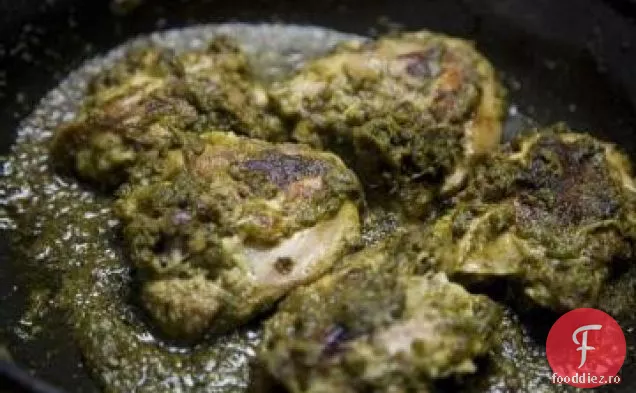 Pui indian picant cu Masala Verde