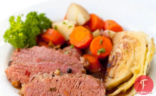 Rețetă Guinness Corned Beef Cu Varză