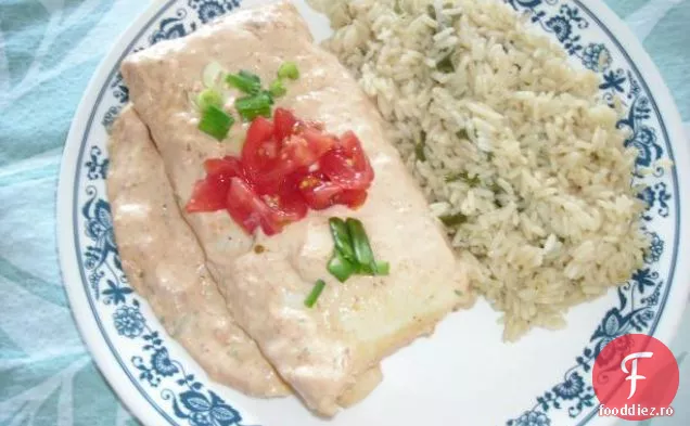 Enchiladas De Fasole Neagră Cremoasă