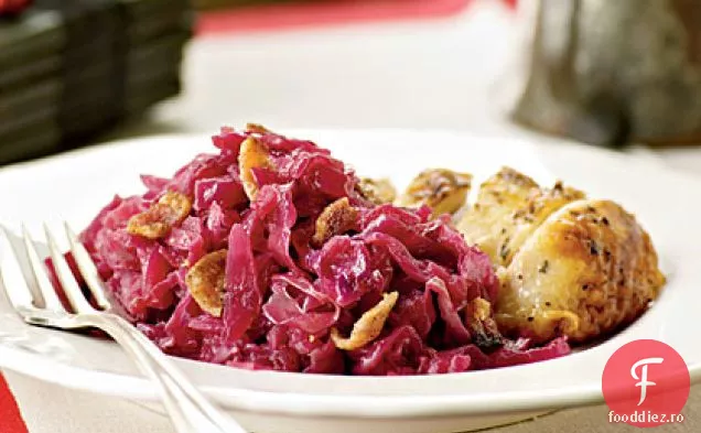 Varză fiartă dulce și acră (Rotkohl)