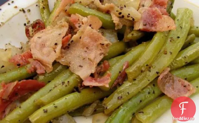 Salată Proaspătă De Fasole Verde Caldă