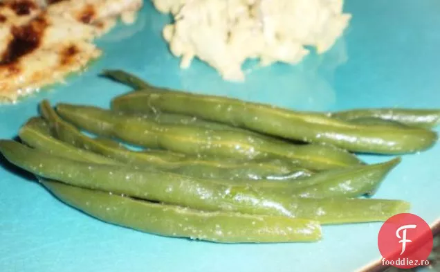 Fasole verde și morcovi cu sos Teriyaki