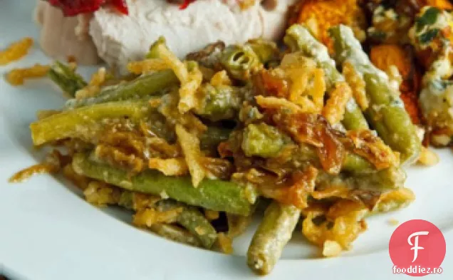 Caserola de fasole verde a rozmarinului