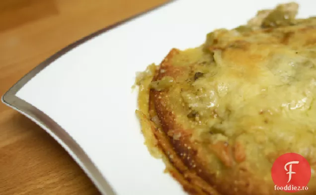 Stacked Crock Pot Enchiladas