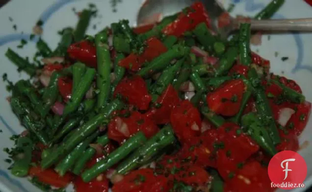 Salată proaspătă de fasole verde a lui Mike