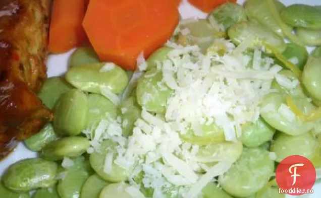 Fasole Lima Lemony Cu Parmezan