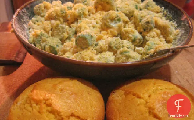 Okra Prăjită La Cuptor