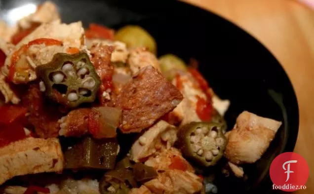 Cârnați De Pui Gumbo