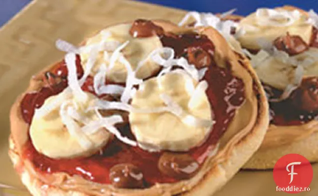 Pizza cu unt de arahide și jeleu