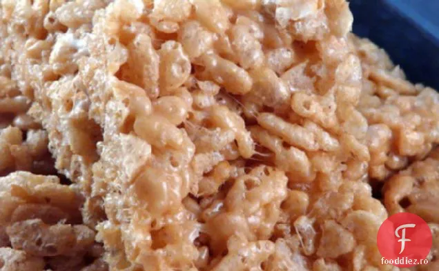 Bare De Orez Krispies Cu Unt De Arahide Cu Conținut Scăzut De Grăsimi
