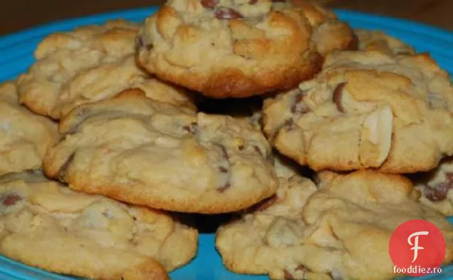 Biscuiți Cu Ciocolată Cu Unt De Arahide