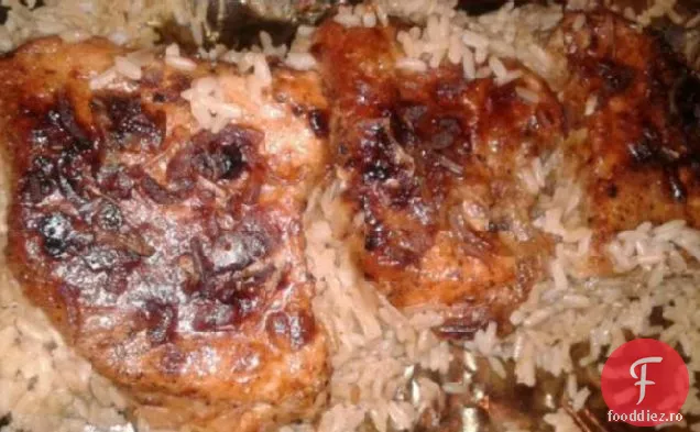 Cotlet De Porc-Caserola De Orez