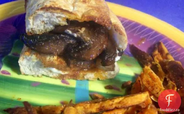 Buffalo Tofu Sandwich