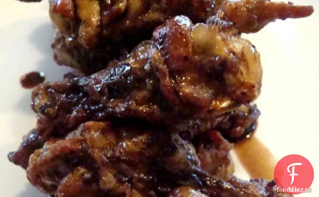 Picioare/Aripi De Pui La Cuptor Caramelizate