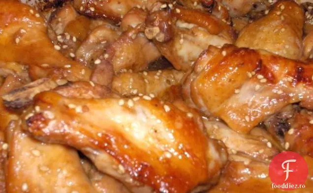 Aripi De Pui Acoperite Cu Nachos