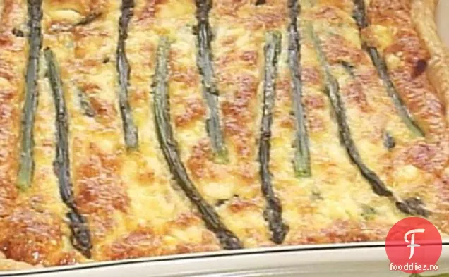 Gratine de ou și sparanghel la cuptor