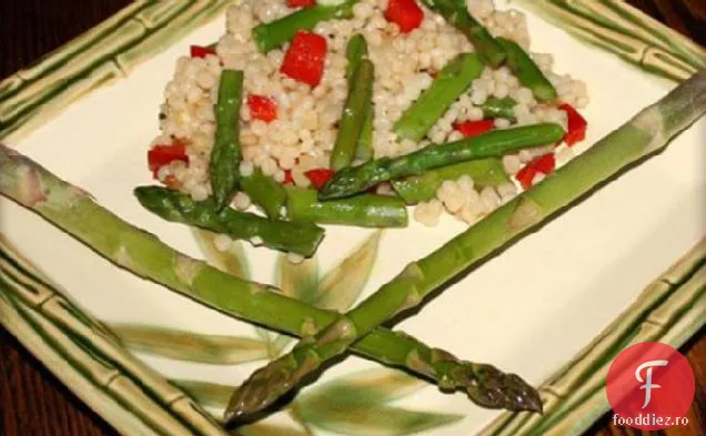Cuscus Israelian Cu Sparanghel