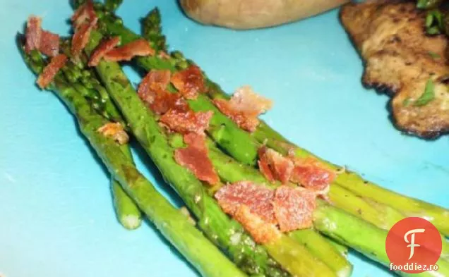 Bacon Marmie, sparanghel de usturoi