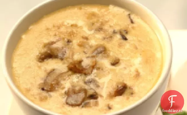 Brie și Fondue de ciuperci sălbatice