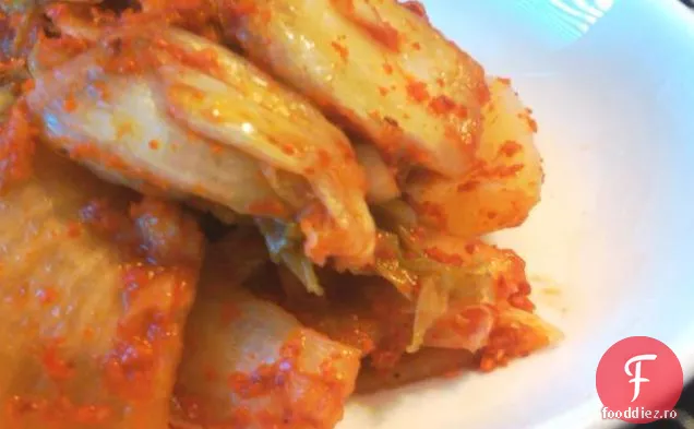 Un Simplu Kimchi De Varză Napa