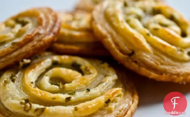 Cremă de brânză și Pinwheels de patiserie arpagic