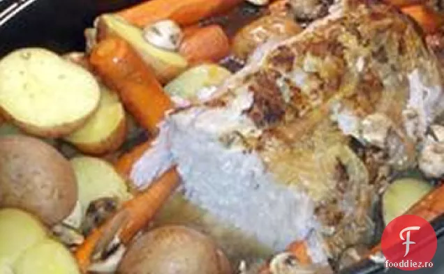 Friptură de porc cu legume