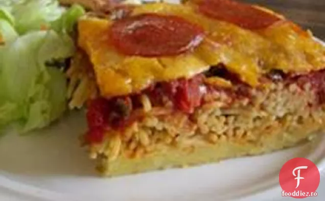 Spaghetti Pizza Lasagna