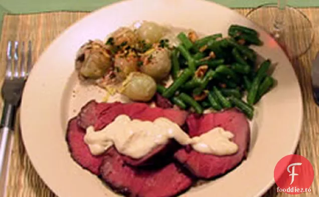 Filet De Vită Cu Brânză Albastră