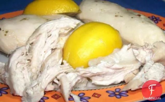 Pui De Usturoi Cu Lămâie Poșată