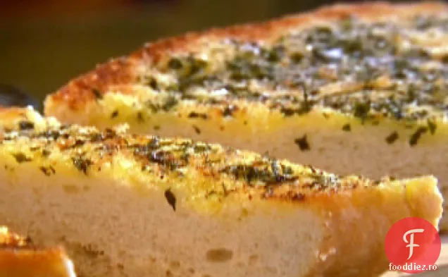 Pâine Vegană Cu Usturoi