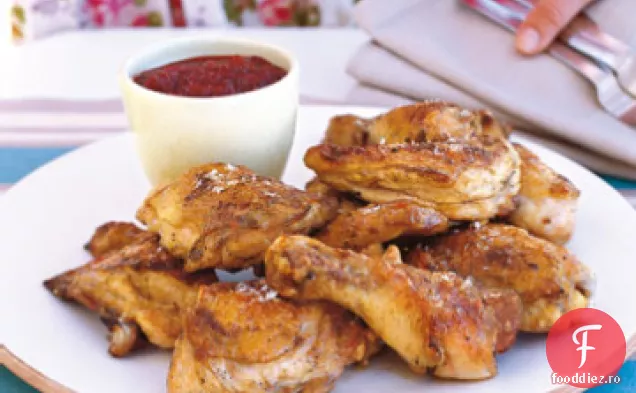 Aripi De Pui Marinate Cu Chimen