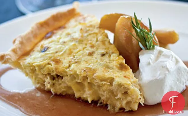 Dungeness crab Pie cu mere fierte și Meyer Lemon Cr Aproxme fra Aproxormche