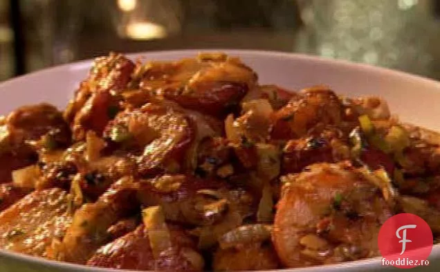 Funked praz și Pancetta Hash