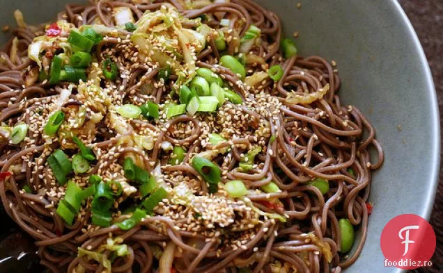 Fidea Soba Picantă Cu Shiitakes