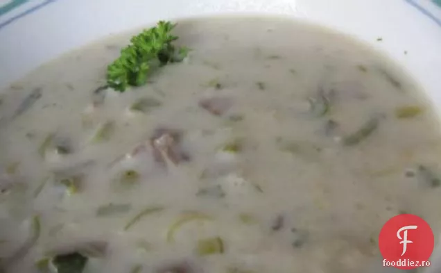 Supă Cremă De Praz-Gruyere