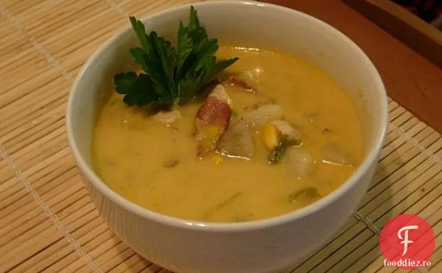 Chowder De Pui Cu Slănină