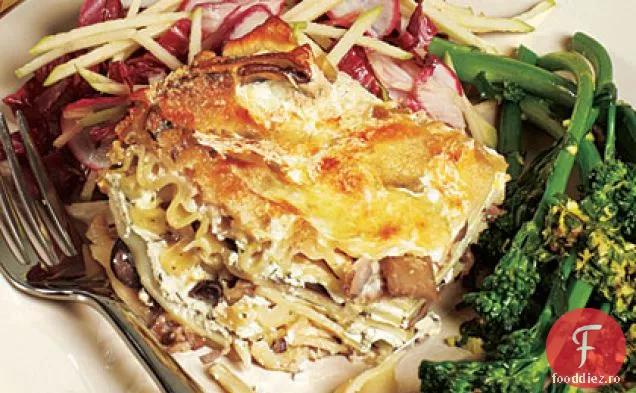 Lasagna Cu Ciuperci Sălbatice Trufate
