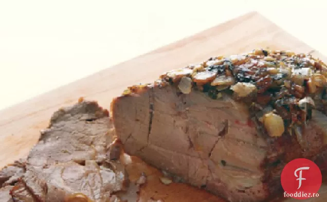 Carne de porc prăjită cu ceapă și citrice