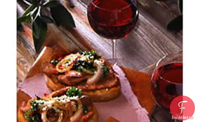 Sandvișuri Crostini De Vită