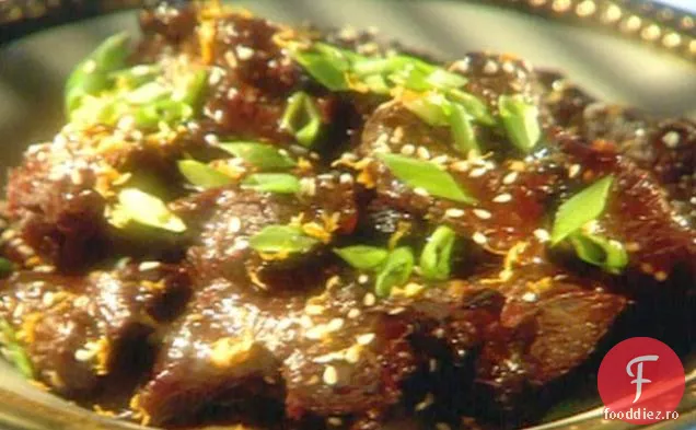 Carne De Vită Mandarină Picantă