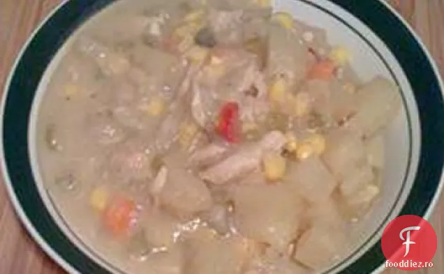 Chowder De Porumb De Pui