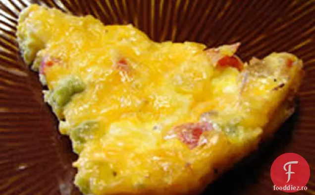Bacon Brânză Frittata