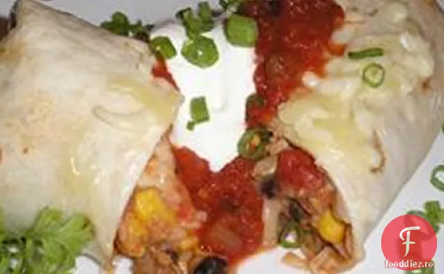 Burritos Cu Friptură De Porc