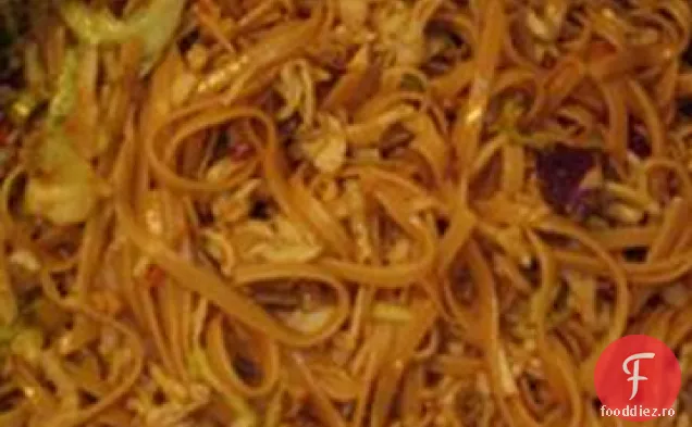 Linguini cu caju și Scallions