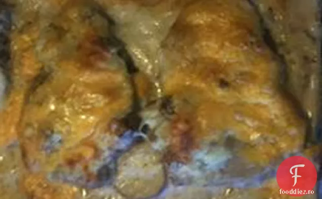 Cotlet de porc și caserolă de cartofi