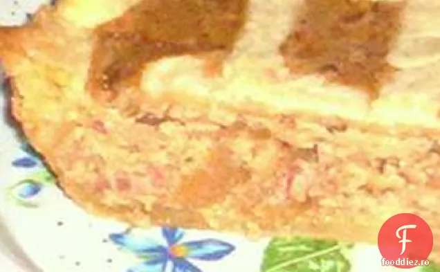 Tarte a l ' oignon (plăcintă cu ceapă franceză)