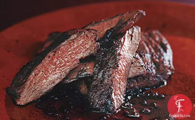 Friptură de fustă Sumac cu reducere de rodie