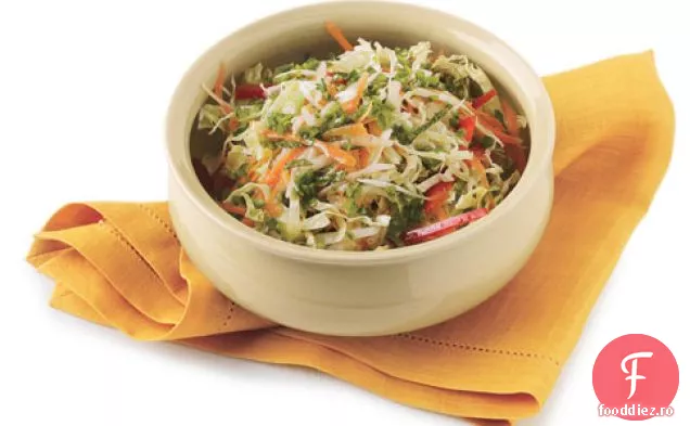 Savoy Slaw Cu Mentă Și Coriandru