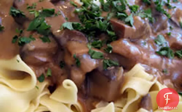 Portobello Ciuperci Stroganoff