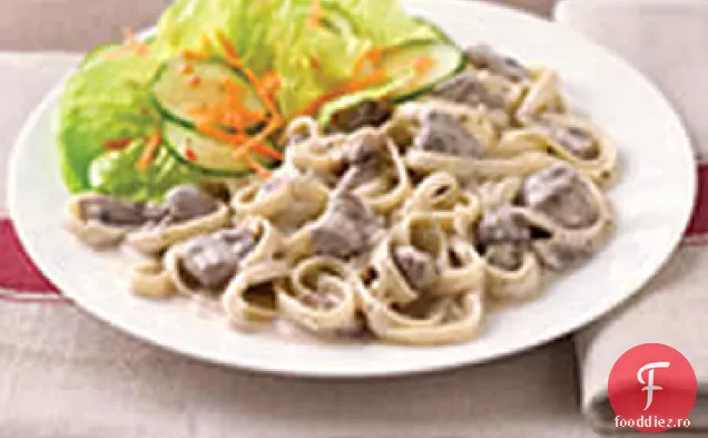 Philly Slow-aragaz carne de vită Stroganoff